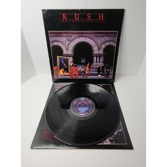 Rush - Moving Pictures (LP Vinyl Record) VG/VGHolland Press Mercury 6337 160